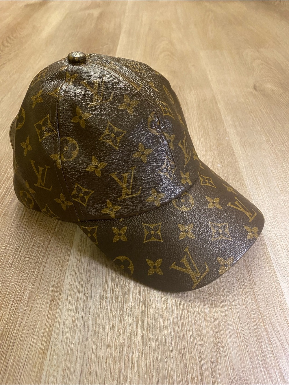 Louis Vuitton Monogram Baseball Cap Adjustable Unisex Brown LV Logo Hat - Picture 2 of 7